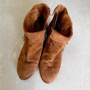 Sam Edelman Brown Suede Ankle Boots